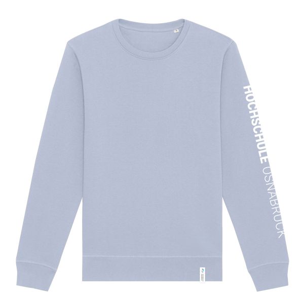 Unisex Organic Sweatshirt, serene blue , ROBO.neu