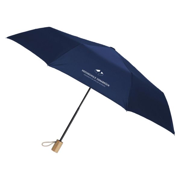 Regenschirm aus rPET, navy, corporate